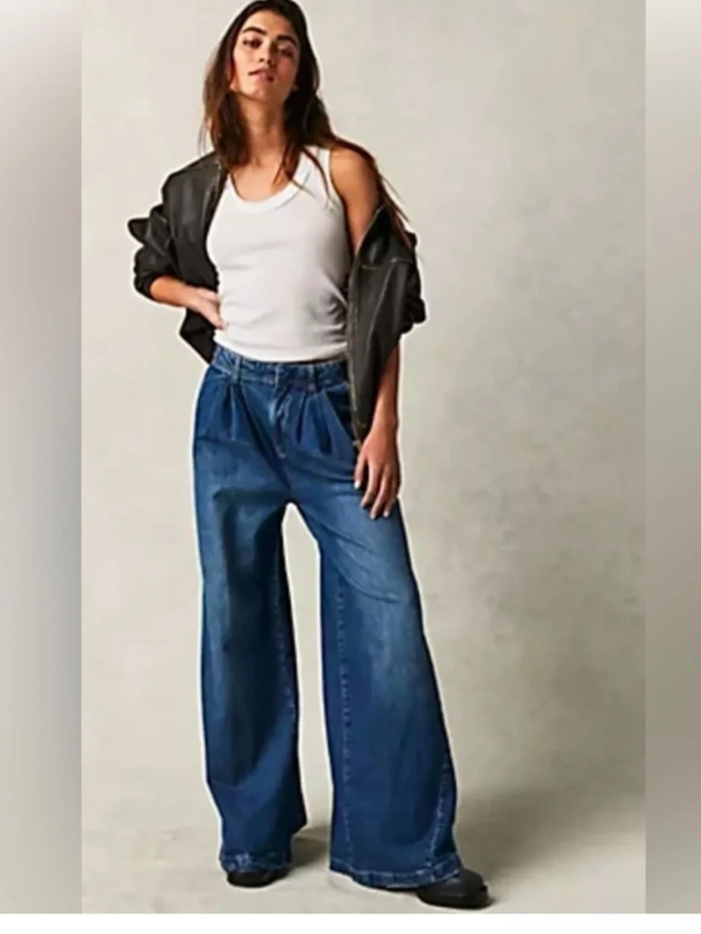 We The Free Equinox Denim wide leg Jeans
